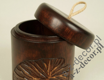 LOTOS wooden box 10x13cm [AZ00585]