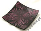 Patera ceramiczna czarno fioletowa 14x2cm [AZ01426]