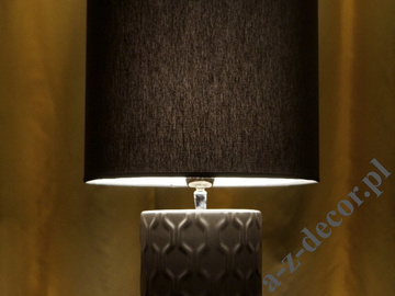 Matt black REZA table lamp 59cm [AZ02725]