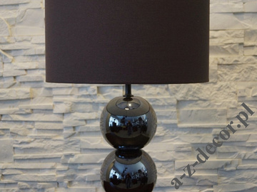 PERLA III iris brown table lamp 40x68cm [AZ02177]