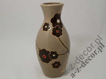 Dekorowany wazon ceramiczny 33cm [AZ01133]