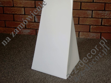 Ekskluzywna lampa podłogowa TWISS biała 168cm [AZ02222]