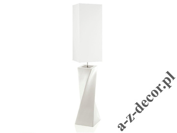 Lampa podłogowa BIG TWISS biała 129cm [AZ02486]