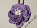Hibiscus red-purple 107cm [AZ01688]