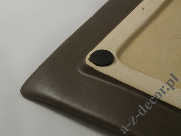 Patera ceramiczna SAHARA 20x20x3cm [AZ01119]