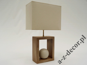 Drewniana lampka nocna SCALA 53cm [AZ02247]