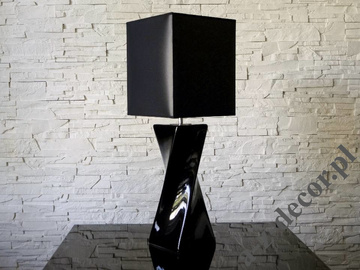 Lampa  stołowa TWISS czarna 73cm [AZ02564]