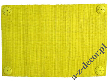 Podkładka z rafii żółta 33x48cm [AZ00669]