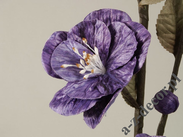 Hibiscus red-purple 107cm [AZ01688]