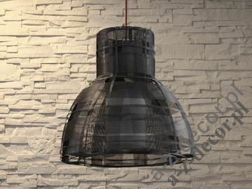 Ciemno szara lampa wisząca URBAN 48cm [AZ02294]