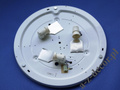 Cylindryczny plafon sufitowy 48cm jasno szary [AZ02632]