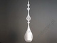 Lampa wisząca EMPEROR biała 20x92cm [AZ01593]