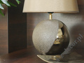 Złota lampka nocna LUNA 42cm [AZ02477]