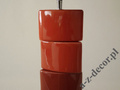 Lampa stołowa CHANELA czerwona 61cm [AZ02329]