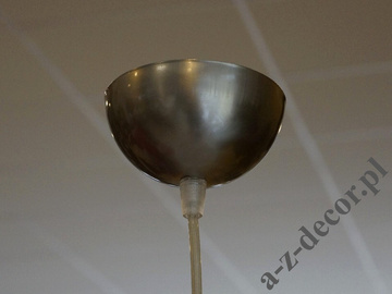 Silver pendant lamp 55x20cm E27 [AZ02485]