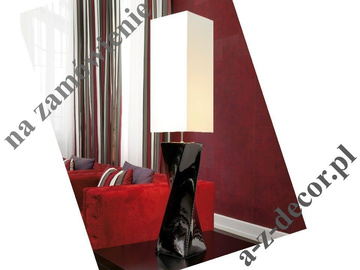 BIG TWISS black and white ceramic floor lamp 129cm [008160]