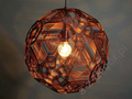 Metalowa lampa ZATTELITE w kolorze miedzi 50cm [AZ02313]