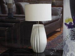 Biała lampa stołowa EVITA 60cm [AZ02524]