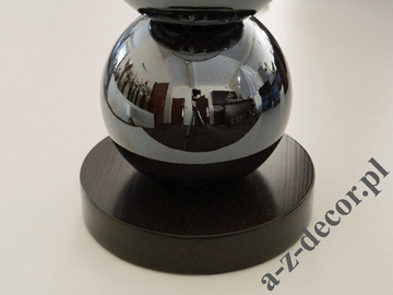 Lampa stołowa PERLA III CY brązowa 40x68cm [AZ02177]