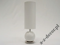 White NEVE bedroom lamp 54cm [AZ02253]