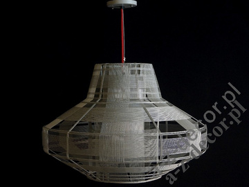 Szara lampa wisząca STUDIO 56cm [AZ02296]