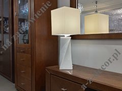 Biała lampka nocna XS TWISS 40cm [AZ02584]