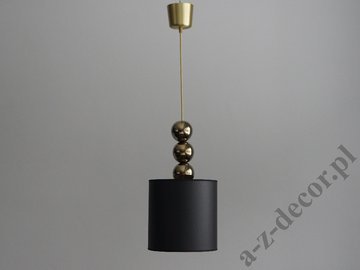 Lampa wisząca PERLA 25cm z ceramicznymi kulkami  [AZ02726]