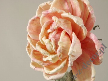 Rozwinięta sztuczna róża 78cm [AZ01684]
