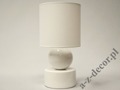 Popularna lampka nocna PERLA I biała 39cm [AZ02098]